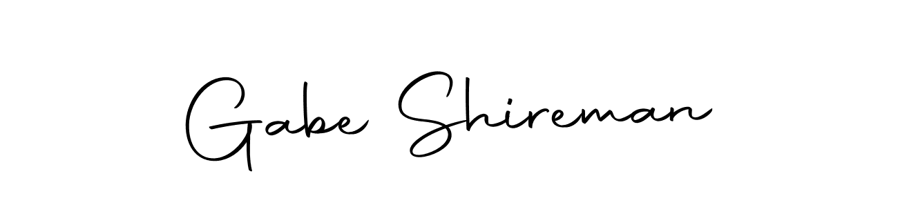 Make a beautiful signature design for name Gabe Shireman. Use this online signature maker to create a handwritten signature for free. Gabe Shireman signature style 10 images and pictures png