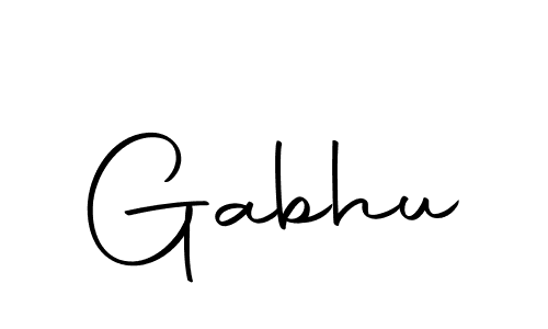 Make a short Gabhu signature style. Manage your documents anywhere anytime using Autography-DOLnW. Create and add eSignatures, submit forms, share and send files easily. Gabhu signature style 10 images and pictures png