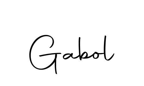 Similarly Autography-DOLnW is the best handwritten signature design. Signature creator online .You can use it as an online autograph creator for name Gabol. Gabol signature style 10 images and pictures png