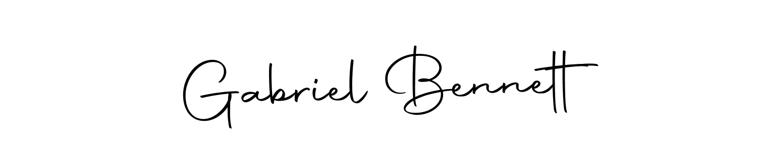 You can use this online signature creator to create a handwritten signature for the name Gabriel Bennett. This is the best online autograph maker. Gabriel Bennett signature style 10 images and pictures png