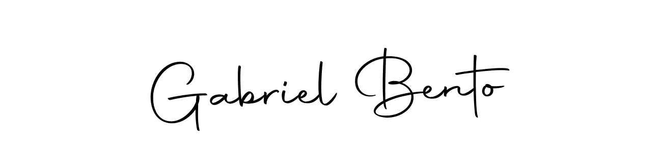 This is the best signature style for the Gabriel Bento name. Also you like these signature font (Autography-DOLnW). Mix name signature. Gabriel Bento signature style 10 images and pictures png