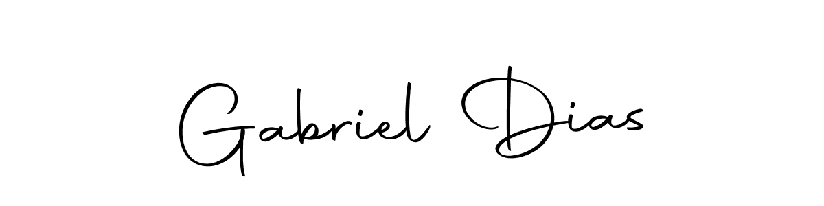 How to make Gabriel Dias name signature. Use Autography-DOLnW style for creating short signs online. This is the latest handwritten sign. Gabriel Dias signature style 10 images and pictures png