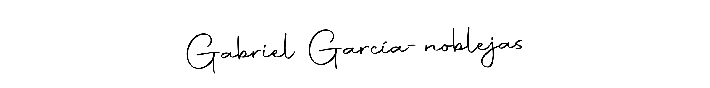 The best way (Autography-DOLnW) to make a short signature is to pick only two or three words in your name. The name Gabriel García-noblejas include a total of six letters. For converting this name. Gabriel García-noblejas signature style 10 images and pictures png