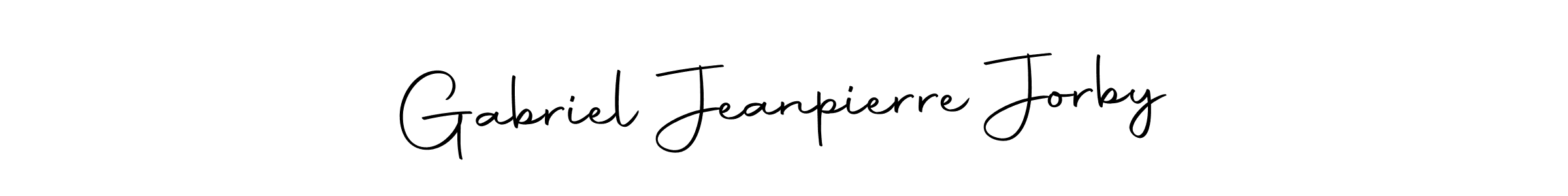 How to make Gabriel Jeanpierre Jorby signature? Autography-DOLnW is a professional autograph style. Create handwritten signature for Gabriel Jeanpierre Jorby name. Gabriel Jeanpierre Jorby signature style 10 images and pictures png