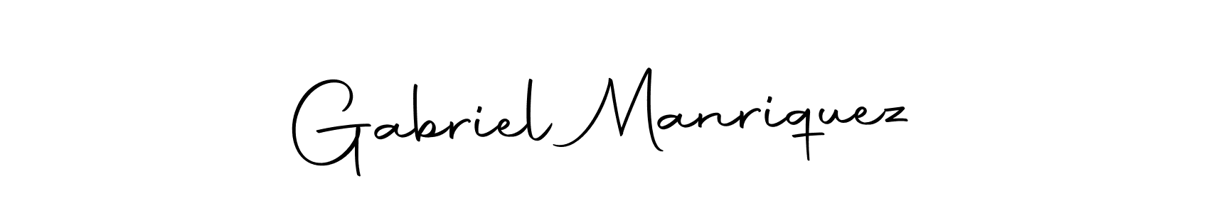 Gabriel Manriquez stylish signature style. Best Handwritten Sign (Autography-DOLnW) for my name. Handwritten Signature Collection Ideas for my name Gabriel Manriquez. Gabriel Manriquez signature style 10 images and pictures png