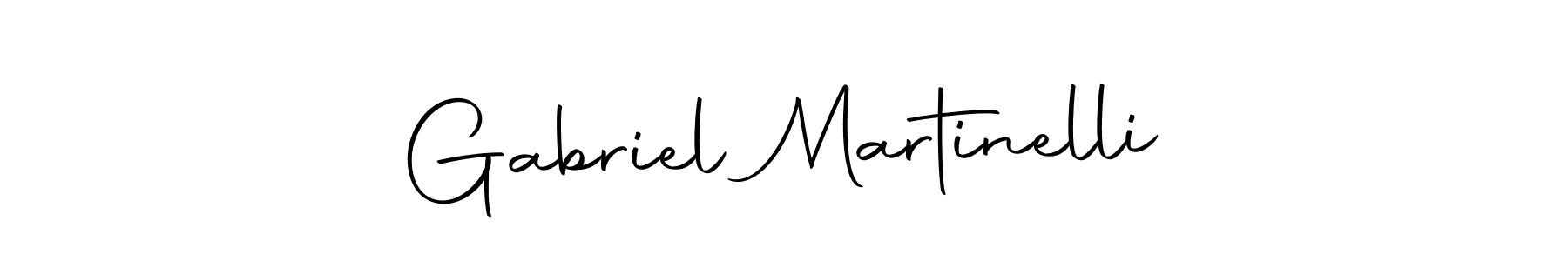 Make a beautiful signature design for name Gabriel Martinelli. With this signature (Autography-DOLnW) style, you can create a handwritten signature for free. Gabriel Martinelli signature style 10 images and pictures png