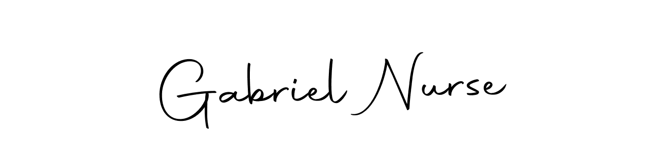 This is the best signature style for the Gabriel Nurse name. Also you like these signature font (Autography-DOLnW). Mix name signature. Gabriel Nurse signature style 10 images and pictures png