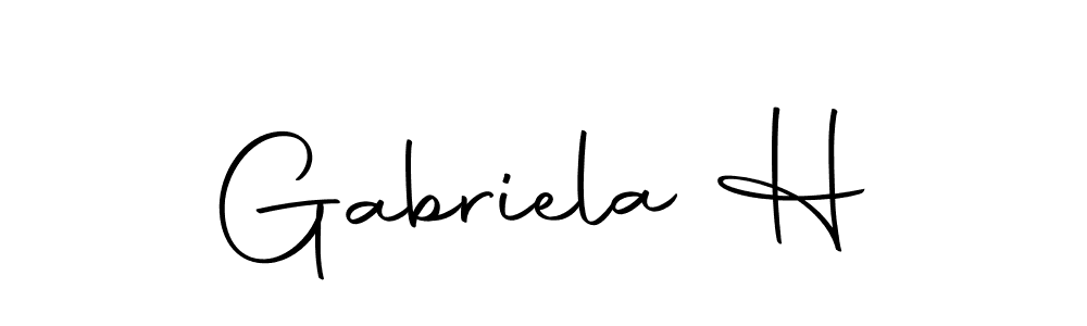 See photos of Gabriela H official signature by Spectra . Check more albums & portfolios. Read reviews & check more about Autography-DOLnW font. Gabriela H signature style 10 images and pictures png