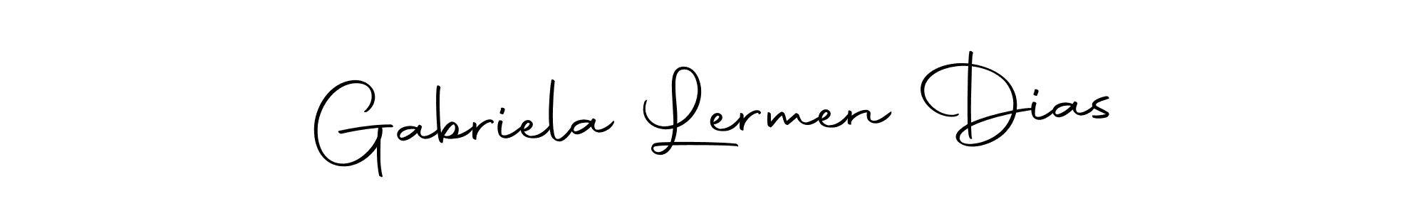 Also we have Gabriela Lermen Dias name is the best signature style. Create professional handwritten signature collection using Autography-DOLnW autograph style. Gabriela Lermen Dias signature style 10 images and pictures png