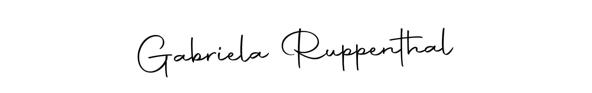 You should practise on your own different ways (Autography-DOLnW) to write your name (Gabriela Ruppenthal) in signature. don't let someone else do it for you. Gabriela Ruppenthal signature style 10 images and pictures png