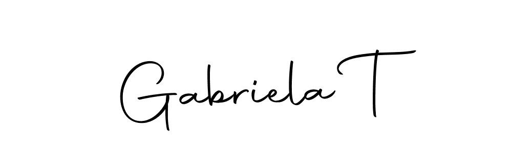 if you are searching for the best signature style for your name Gabriela T. so please give up your signature search. here we have designed multiple signature styles  using Autography-DOLnW. Gabriela T signature style 10 images and pictures png