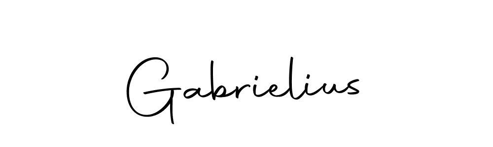 You should practise on your own different ways (Autography-DOLnW) to write your name (Gabrielius) in signature. don't let someone else do it for you. Gabrielius signature style 10 images and pictures png