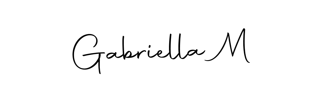 The best way (Autography-DOLnW) to make a short signature is to pick only two or three words in your name. The name Gabriella M include a total of six letters. For converting this name. Gabriella M signature style 10 images and pictures png