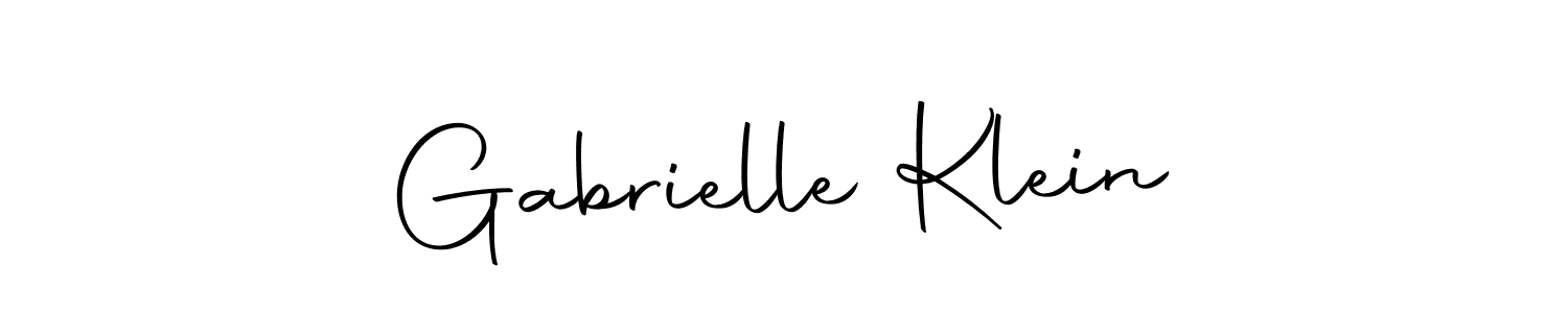 Once you've used our free online signature maker to create your best signature Autography-DOLnW style, it's time to enjoy all of the benefits that Gabrielle Klein name signing documents. Gabrielle Klein signature style 10 images and pictures png