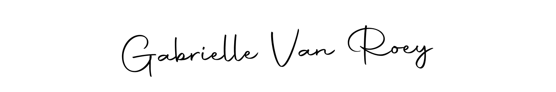 Make a short Gabrielle Van Roey signature style. Manage your documents anywhere anytime using Autography-DOLnW. Create and add eSignatures, submit forms, share and send files easily. Gabrielle Van Roey signature style 10 images and pictures png