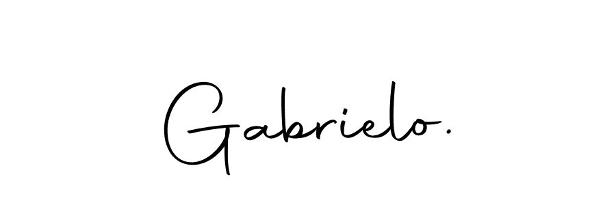 Once you've used our free online signature maker to create your best signature Autography-DOLnW style, it's time to enjoy all of the benefits that Gabrielo. name signing documents. Gabrielo. signature style 10 images and pictures png