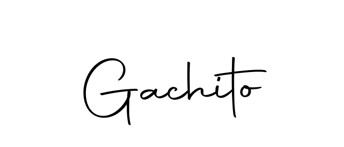 Make a beautiful signature design for name Gachito. With this signature (Autography-DOLnW) style, you can create a handwritten signature for free. Gachito signature style 10 images and pictures png