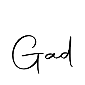 The best way (Autography-DOLnW) to make a short signature is to pick only two or three words in your name. The name Gad include a total of six letters. For converting this name. Gad signature style 10 images and pictures png