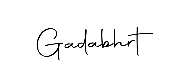 Also we have Gadabhrt name is the best signature style. Create professional handwritten signature collection using Autography-DOLnW autograph style. Gadabhrt signature style 10 images and pictures png