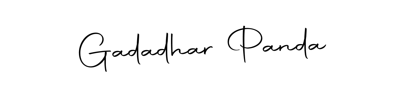 Use a signature maker to create a handwritten signature online. With this signature software, you can design (Autography-DOLnW) your own signature for name Gadadhar Panda. Gadadhar Panda signature style 10 images and pictures png