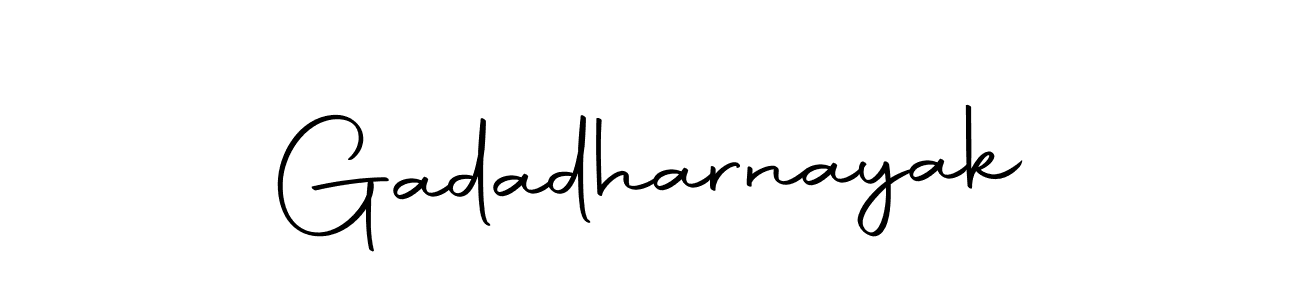 Similarly Autography-DOLnW is the best handwritten signature design. Signature creator online .You can use it as an online autograph creator for name Gadadharnayak. Gadadharnayak signature style 10 images and pictures png