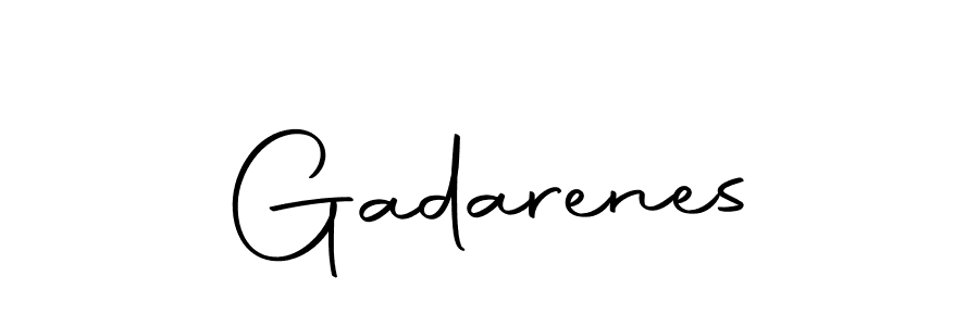 Also we have Gadarenes name is the best signature style. Create professional handwritten signature collection using Autography-DOLnW autograph style. Gadarenes signature style 10 images and pictures png