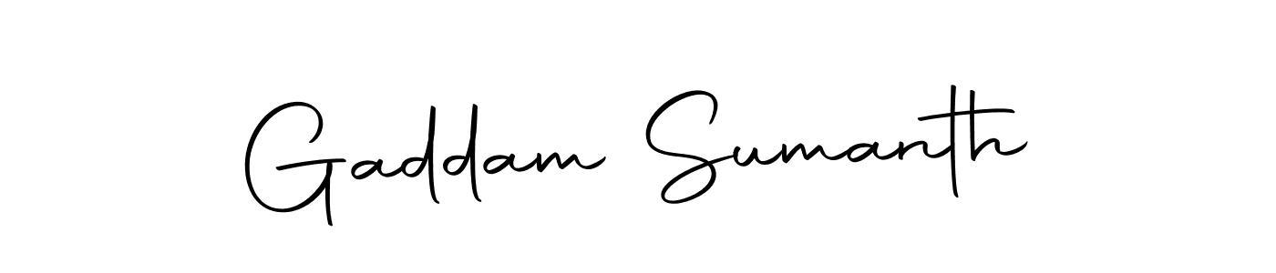 Here are the top 10 professional signature styles for the name Gaddam Sumanth. These are the best autograph styles you can use for your name. Gaddam Sumanth signature style 10 images and pictures png