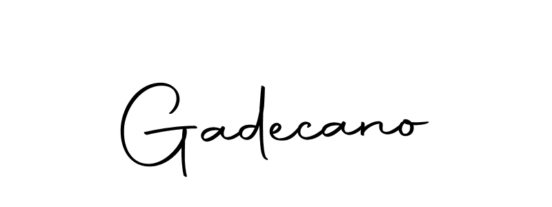 Here are the top 10 professional signature styles for the name Gadecano. These are the best autograph styles you can use for your name. Gadecano signature style 10 images and pictures png