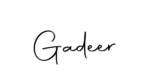 Here are the top 10 professional signature styles for the name Gadeer. These are the best autograph styles you can use for your name. Gadeer signature style 10 images and pictures png