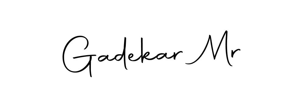 You should practise on your own different ways (Autography-DOLnW) to write your name (Gadekar Mr) in signature. don't let someone else do it for you. Gadekar Mr signature style 10 images and pictures png