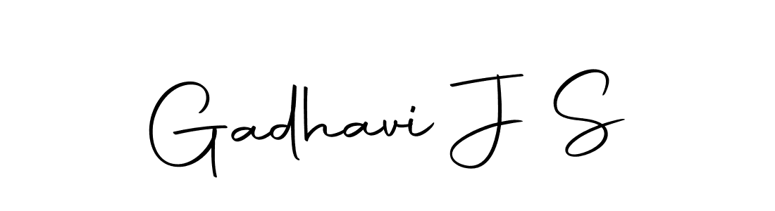 Gadhavi J S stylish signature style. Best Handwritten Sign (Autography-DOLnW) for my name. Handwritten Signature Collection Ideas for my name Gadhavi J S. Gadhavi J S signature style 10 images and pictures png