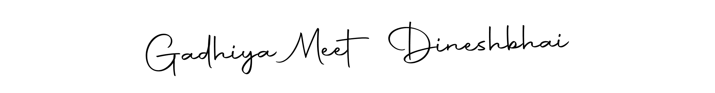 if you are searching for the best signature style for your name Gadhiya Meet Dineshbhai. so please give up your signature search. here we have designed multiple signature styles  using Autography-DOLnW. Gadhiya Meet Dineshbhai signature style 10 images and pictures png