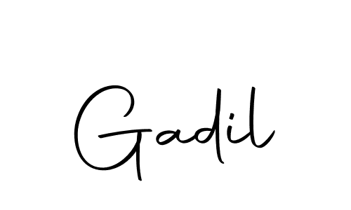 if you are searching for the best signature style for your name Gadil. so please give up your signature search. here we have designed multiple signature styles  using Autography-DOLnW. Gadil signature style 10 images and pictures png