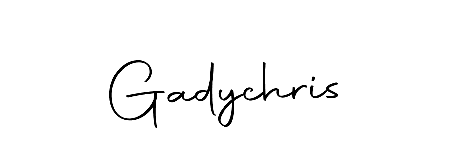 You should practise on your own different ways (Autography-DOLnW) to write your name (Gadychris) in signature. don't let someone else do it for you. Gadychris signature style 10 images and pictures png