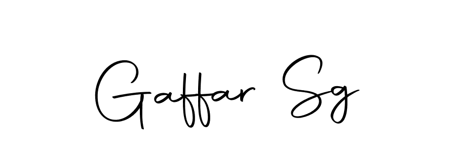 Design your own signature with our free online signature maker. With this signature software, you can create a handwritten (Autography-DOLnW) signature for name Gaffar Sg. Gaffar Sg signature style 10 images and pictures png