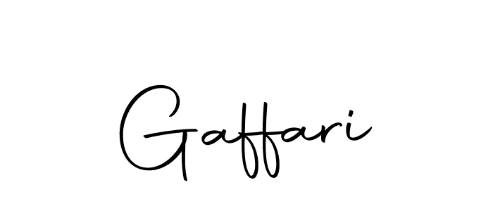 You should practise on your own different ways (Autography-DOLnW) to write your name (Gaffari) in signature. don't let someone else do it for you. Gaffari signature style 10 images and pictures png