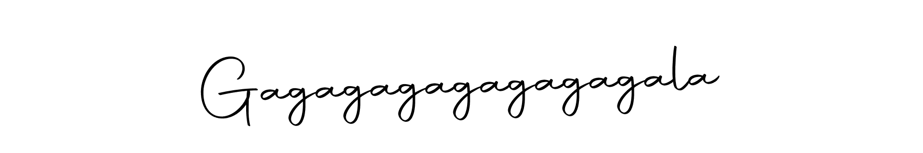 How to make Gagagagagagagagala signature? Autography-DOLnW is a professional autograph style. Create handwritten signature for Gagagagagagagagala name. Gagagagagagagagala signature style 10 images and pictures png