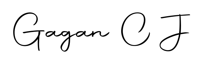 Create a beautiful signature design for name Gagan C J. With this signature (Autography-DOLnW) fonts, you can make a handwritten signature for free. Gagan C J signature style 10 images and pictures png