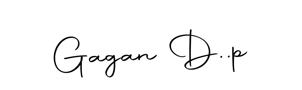 The best way (Autography-DOLnW) to make a short signature is to pick only two or three words in your name. The name Gagan D..p include a total of six letters. For converting this name. Gagan D..p signature style 10 images and pictures png