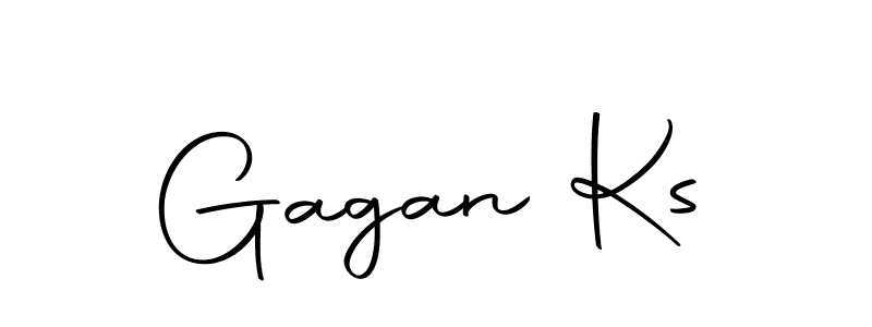 Make a beautiful signature design for name Gagan Ks. With this signature (Autography-DOLnW) style, you can create a handwritten signature for free. Gagan Ks signature style 10 images and pictures png