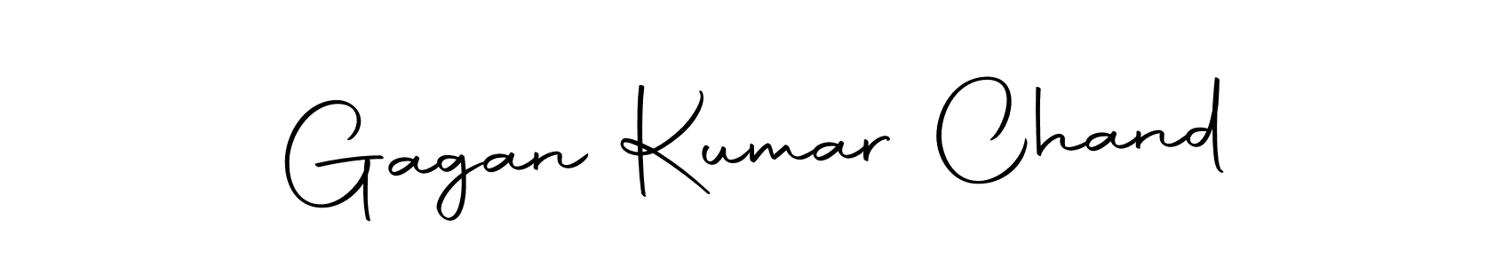 Make a short Gagan Kumar Chand signature style. Manage your documents anywhere anytime using Autography-DOLnW. Create and add eSignatures, submit forms, share and send files easily. Gagan Kumar Chand signature style 10 images and pictures png