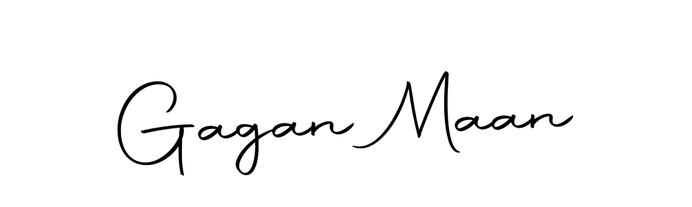 Design your own signature with our free online signature maker. With this signature software, you can create a handwritten (Autography-DOLnW) signature for name Gagan Maan. Gagan Maan signature style 10 images and pictures png