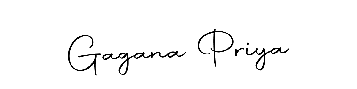 Make a beautiful signature design for name Gagana Priya. Use this online signature maker to create a handwritten signature for free. Gagana Priya signature style 10 images and pictures png