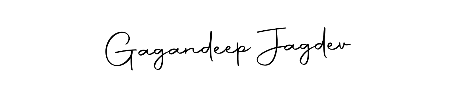 Design your own signature with our free online signature maker. With this signature software, you can create a handwritten (Autography-DOLnW) signature for name Gagandeep Jagdev. Gagandeep Jagdev signature style 10 images and pictures png