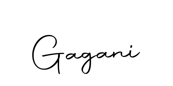 How to make Gagani signature? Autography-DOLnW is a professional autograph style. Create handwritten signature for Gagani name. Gagani signature style 10 images and pictures png