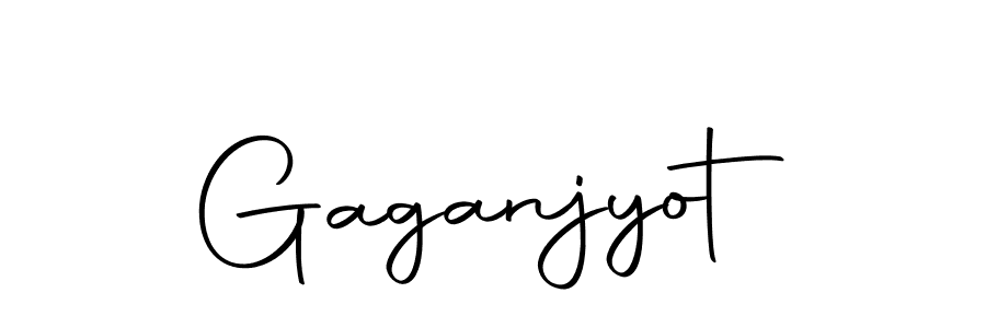 How to make Gaganjyot signature? Autography-DOLnW is a professional autograph style. Create handwritten signature for Gaganjyot name. Gaganjyot signature style 10 images and pictures png