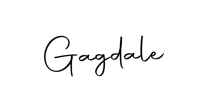 The best way (Autography-DOLnW) to make a short signature is to pick only two or three words in your name. The name Gagdale include a total of six letters. For converting this name. Gagdale signature style 10 images and pictures png
