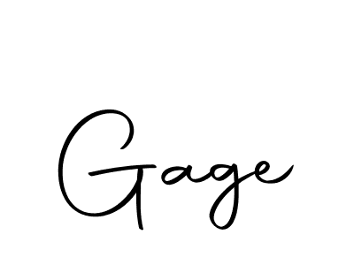 Use a signature maker to create a handwritten signature online. With this signature software, you can design (Autography-DOLnW) your own signature for name Gage. Gage signature style 10 images and pictures png