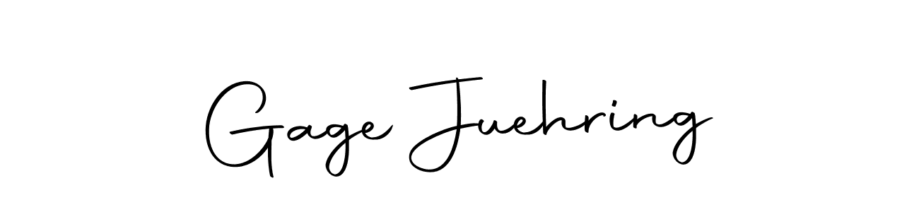 Gage Juehring stylish signature style. Best Handwritten Sign (Autography-DOLnW) for my name. Handwritten Signature Collection Ideas for my name Gage Juehring. Gage Juehring signature style 10 images and pictures png
