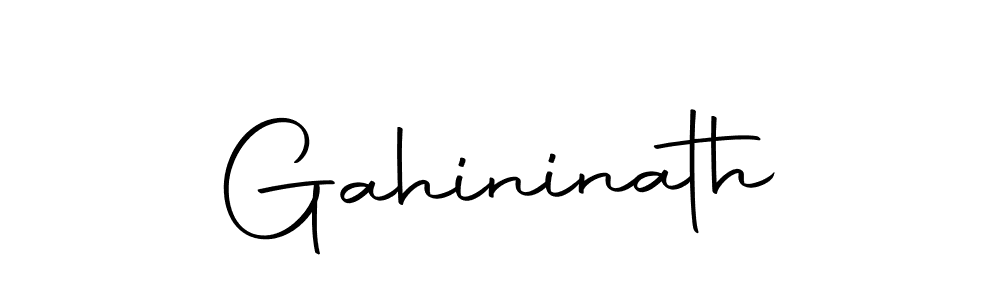 Use a signature maker to create a handwritten signature online. With this signature software, you can design (Autography-DOLnW) your own signature for name Gahininath. Gahininath signature style 10 images and pictures png